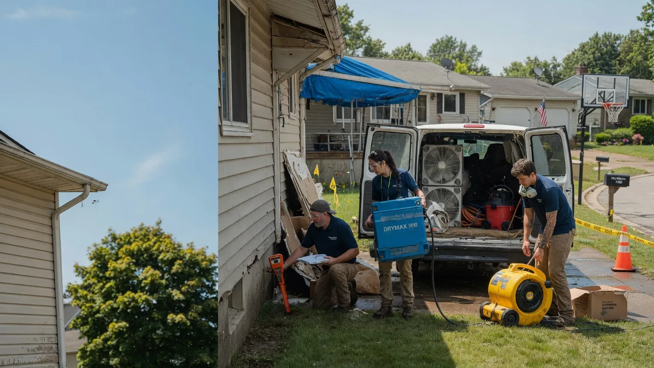 Ceiling Leak Cleanup in Riverton, WV near me